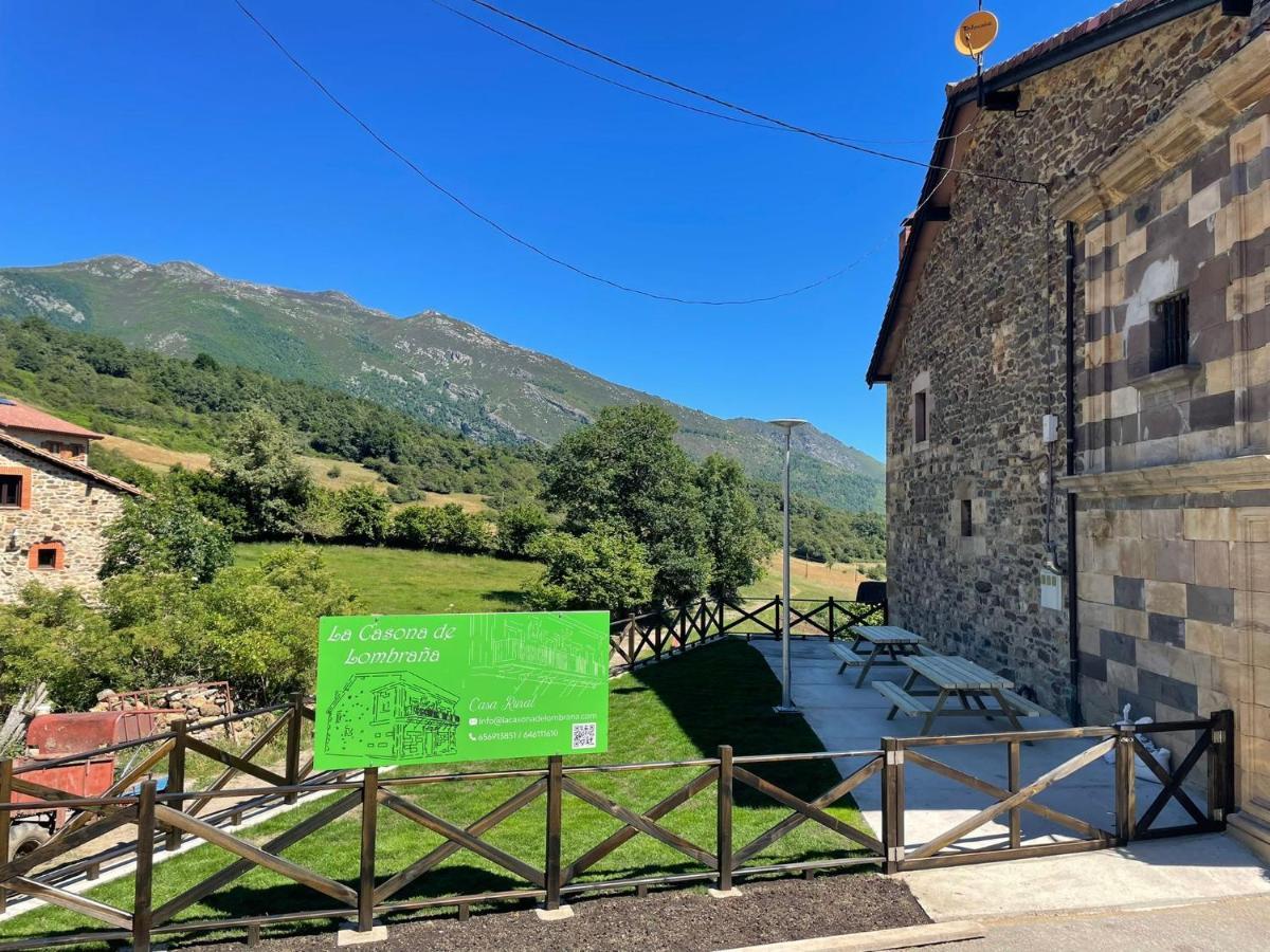 La Casona De Lombrana, En Polaciones Exteriör bild